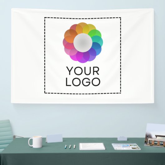 Banner met op maat gemaakt logo (Beurs)