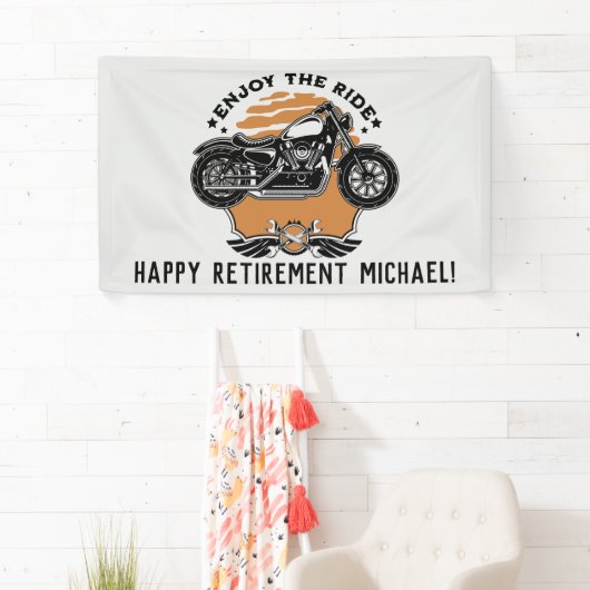 Banner motorfietsretiment (Insitu)