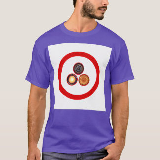 Banner of Peace with Universe Earth Tree T-shirt