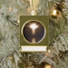 Banner Ornament Verguld Banner Ornament