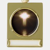 Banner Ornament Verguld Banner Ornament (Voorkant)