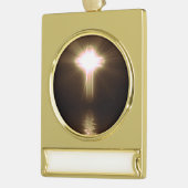 Banner Ornament Verguld Banner Ornament (Links)