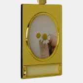 Banner Ornament Verguld Banner Ornament (Rechts)