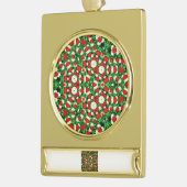 Banner Ornament Verguld Banner Ornament (Links)