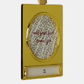 Banner Ornament Verguld Banner Ornament (Rechts)