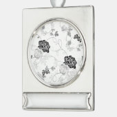 Banner Ornament Verzilverd Banner Ornament (Links)