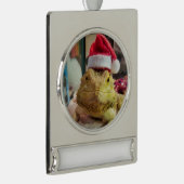 Banner Ornament Verzilverd Banner Ornament (Rechts)