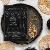 Banner over mij is Love Inspirerend Briefkaart