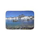Banner Peak en het bergmeer - Sierra Nevada Badmat (Voorkant)