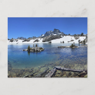 Banner Peak en het bergmeer - Sierra Nevada Briefkaart