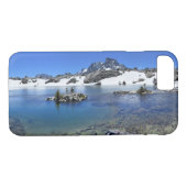Banner Peak en het bergmeer - Sierra Nevada Case-Mate iPhone Case (Achterkant (Horizontaal))
