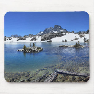 Banner Peak en het bergmeer - Sierra Nevada Muismat