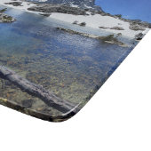 Banner Peak en het bergmeer - Sierra Nevada Snijplank (Hoek)