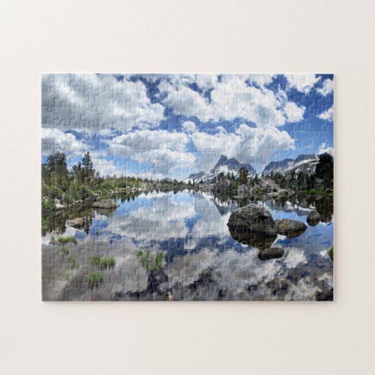 Banner Peak near Island Pass - John Muir Trail Legpuzzel (Horizontaal)