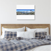 Banner Peak over Garnet Lake - Sierra Nevada Canvas Afdruk (Insitu (Slaapkamer))