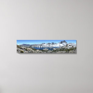 Banner Peak over Garnet Lake - Sierra Nevada Canvas Afdruk
