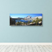 Banner Peak Thousand Lake John Muir Trail Canvas Afdruk (Insitu (Houten vloer))