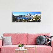 Banner Peak Thousand Lake John Muir Trail Canvas Afdruk (Insitu (Woonkamer))