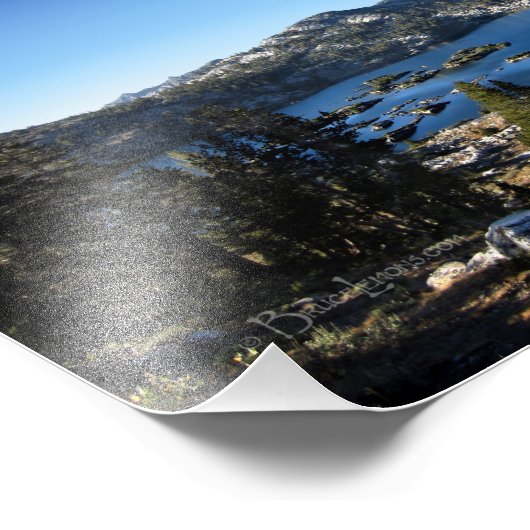 Banner Peak Thousand Lake John Muir Trail Foto Afdruk (Hoek)