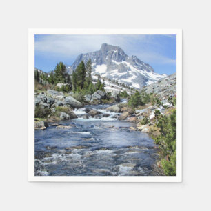 Banner Peak uit Thousand Island - Sierra Nevada Servet
