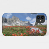 Banner Peak Wildbloemen - Ansel Adams Wilderness Case-Mate iPhone Case (Achterkant (horizontaal))