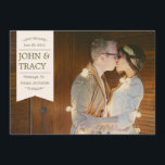 Banner Photo Save the Date Card<br><div class="desc"></div>