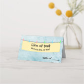 banner plaatskaartje (Voorkant)