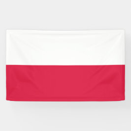 Banner Poolse vlag (Polen)
