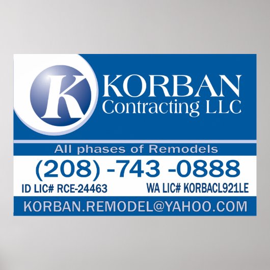 banner poster (Voorkant)