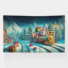 Banner Santa Noordpool Express Kerstavond