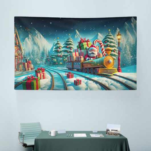 Banner Santa Noordpool Express Kerstavond (Beurs)