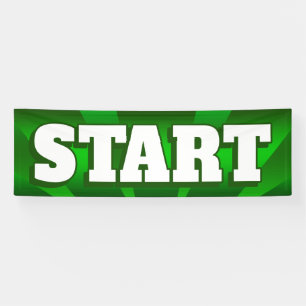 BANNER START - 2,5 x 8'