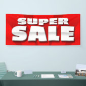 BANNER SUPER SALE - 2,5 x 6' (Beurs)