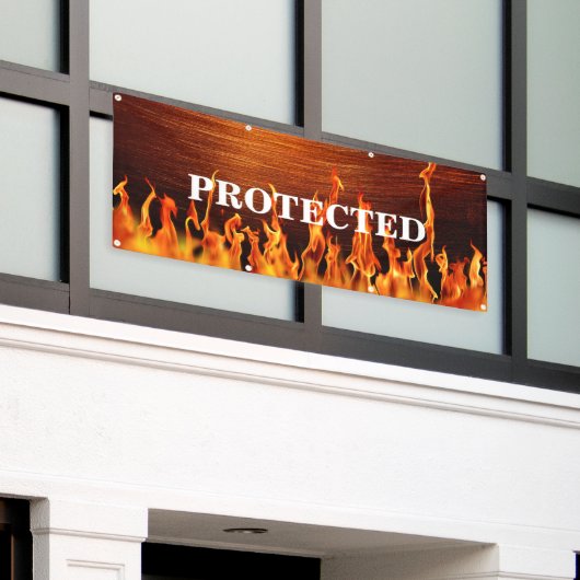 Banner taaksite (Buitenkant Gebouw)