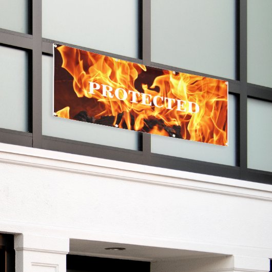 Banner taaksite (Buitenkant Gebouw)