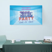 Banner themafeest jaren 2000 (Beurs)