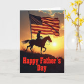 Banner Vaderdag Herdenkingskaart Kaart (Gele Bloem)