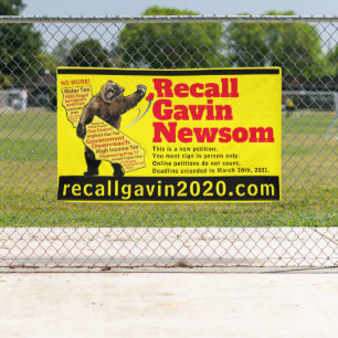banner van 3 ft x 5 ft recallgavin2020