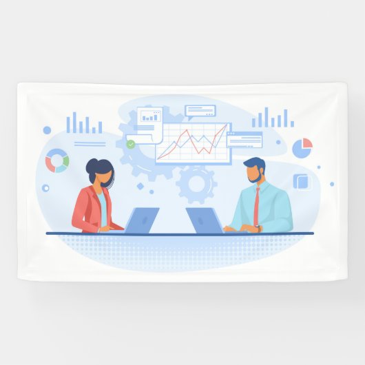 Banner van 3' x 5' (Horizontaal)