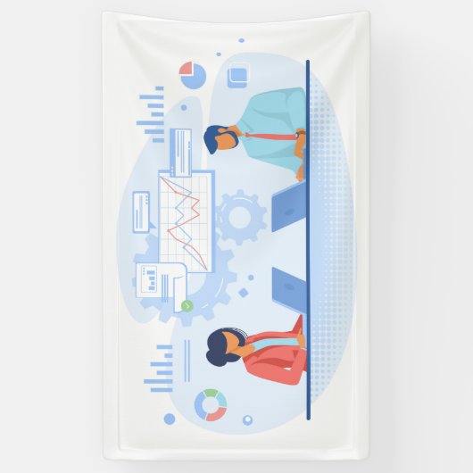 Banner van 3' x 5' (Verticaal)