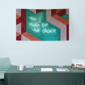 Banner van 3' x 5' (Beurs)