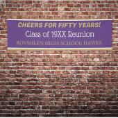 Banner van 8 ft. Bewerk het jaar! Klasse reunion B
