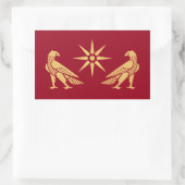 Banner van Artaxiad-dynastie (Armenië) Rechthoekige Sticker (Tas)