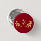 Banner van Artaxiad-dynastie (Armenië) Ronde Button 3,2 Cm (Voorkant /achterkant)