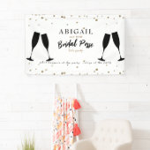 Banner van Black and Gold Bachelorette (Insitu)