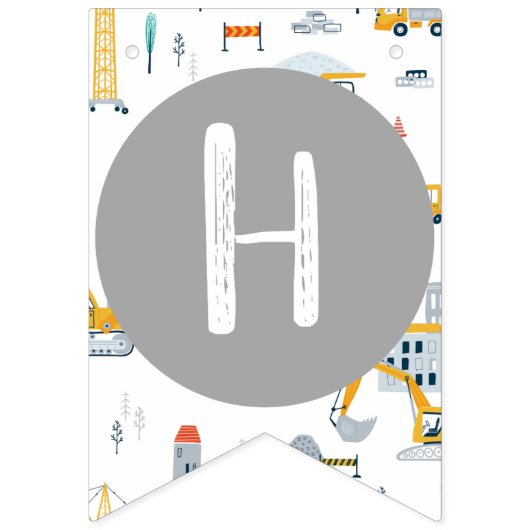 Banner van de Banner van de Birthday-bouwpartij (Tweede vlag)