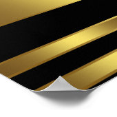 Banner van de grote goudhiel van de geboorte poster (Hoek)