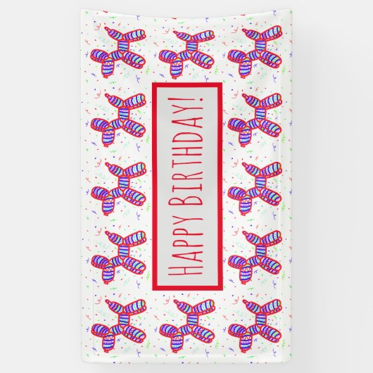 Banner van de Hogs-partij (Verticaal)