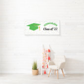 Banner van de Klasse van de Congraten (GROEN) (Insitu)