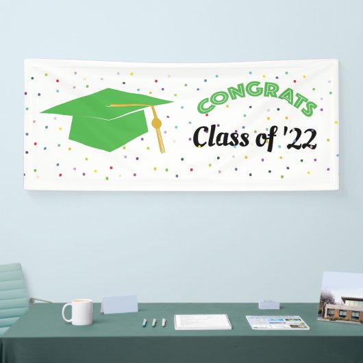 Banner van de Klasse van de Congraten (GROEN) (Beurs)